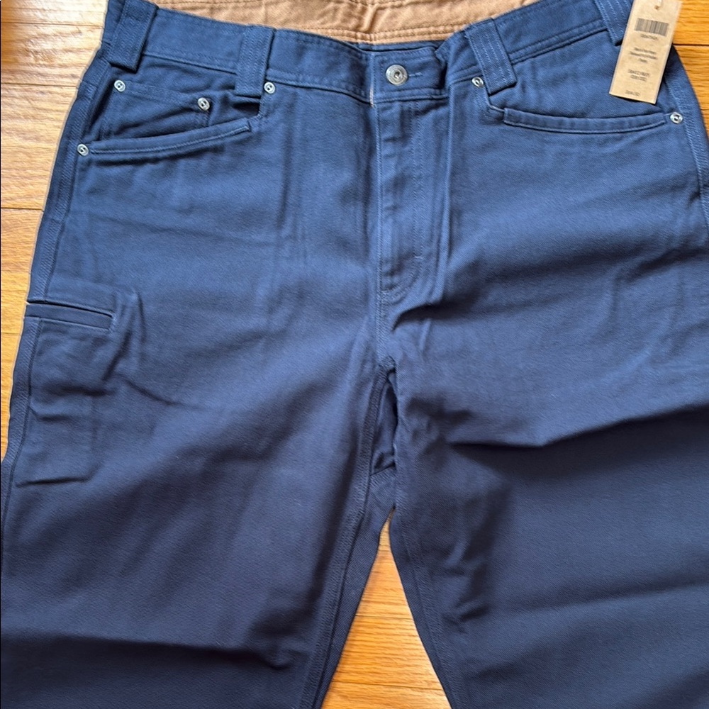 Duluth Trading Co Navy Chinos